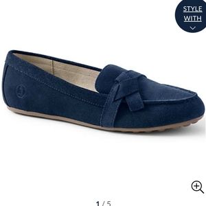 LAND'S END navy loafers